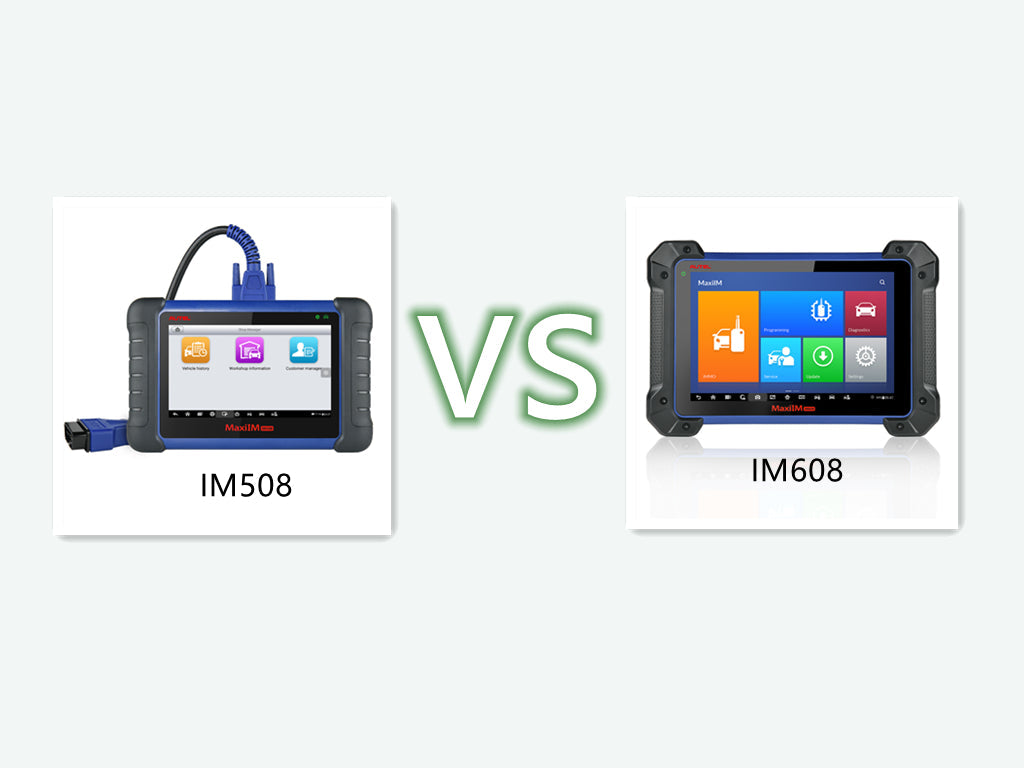 Autel MaxiIM 508 VS MaxiIM 608 --- Comparision Chart 2022
