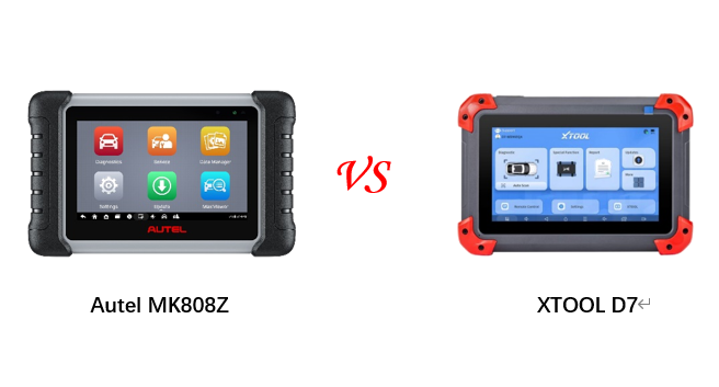 Autel MK808Z vs XTOOL D7: Which One Should You Buy?