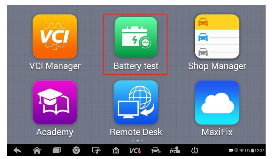 New Function -Battery Test- Released on some 808 Series Tablets