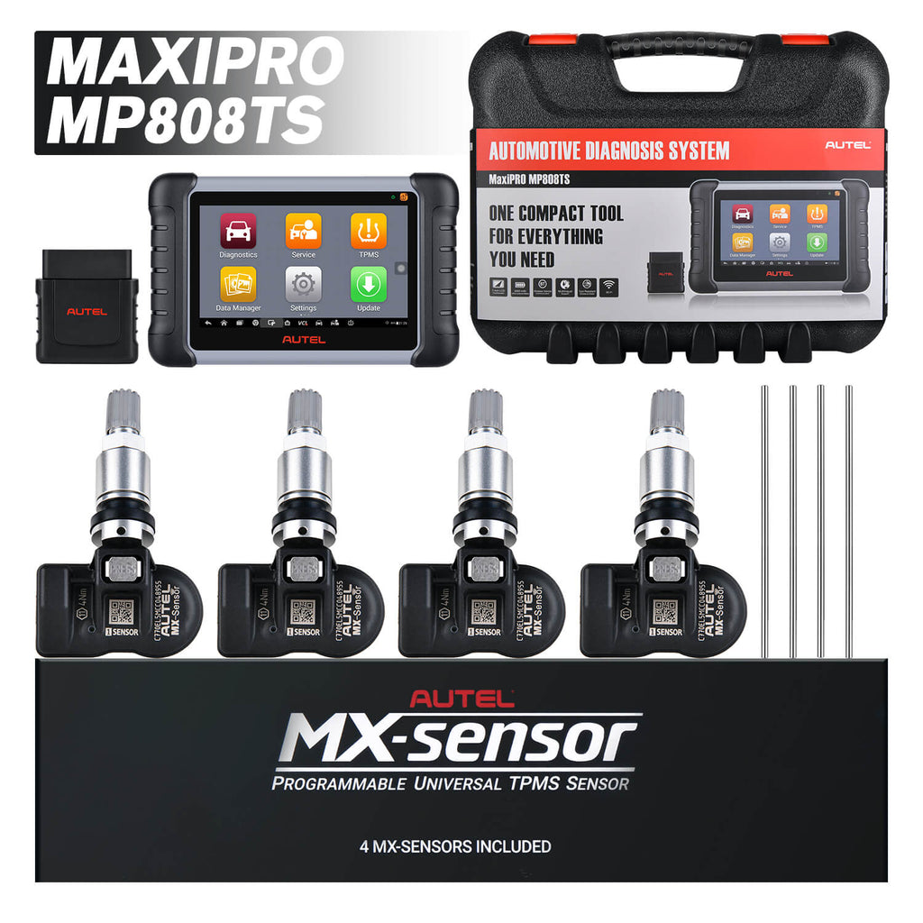 Autel Maxipro MP808TS Review--- Autel New-In TPMS Tool 2022
