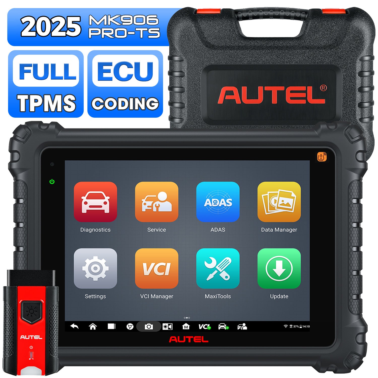 Autel MaxiCOM MK906S PRO TS Diagnostic Tool with TPMS functions