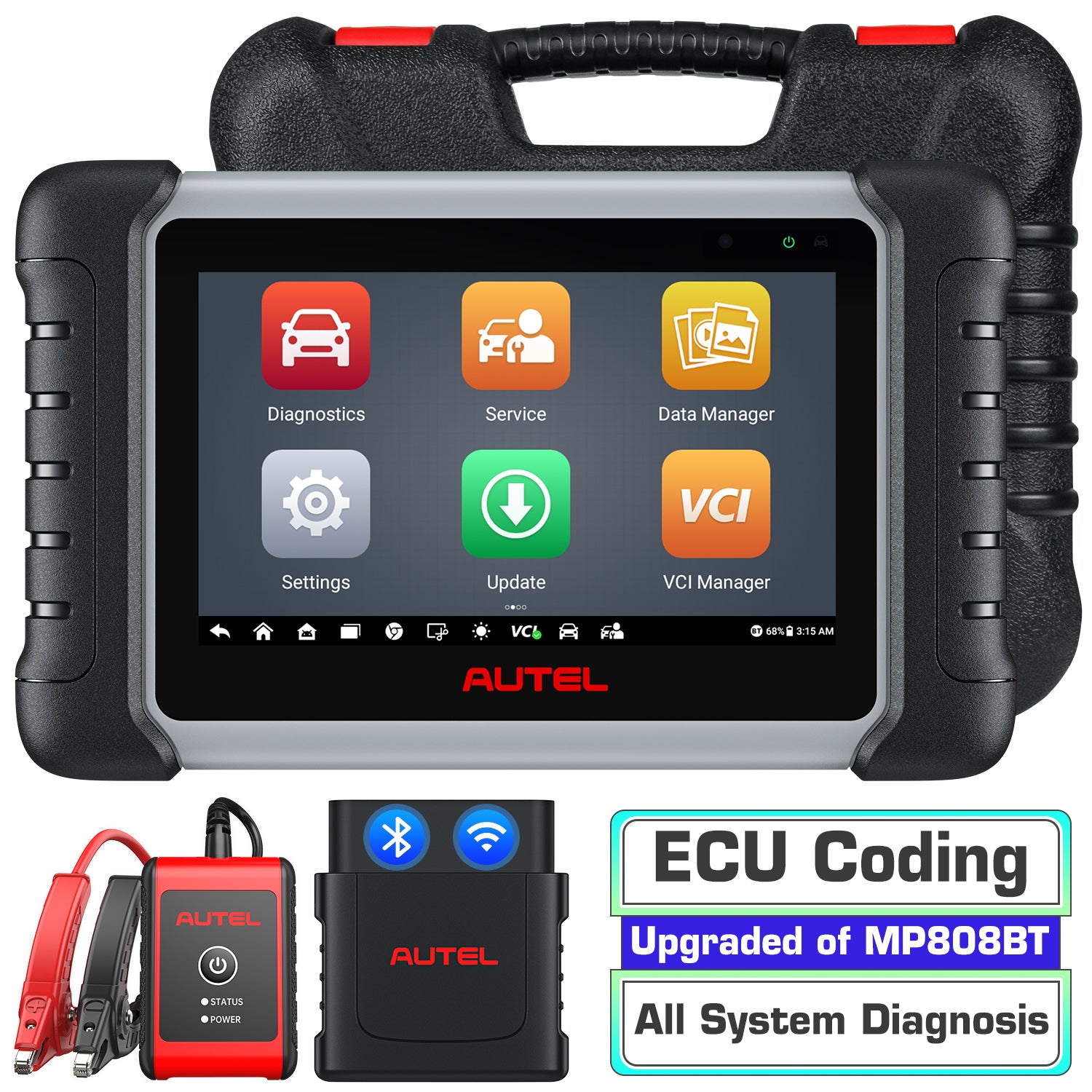 Autel MaxiPro MP808BT Pro and BT506 MP808S DS808 DS808S DS808S-BT