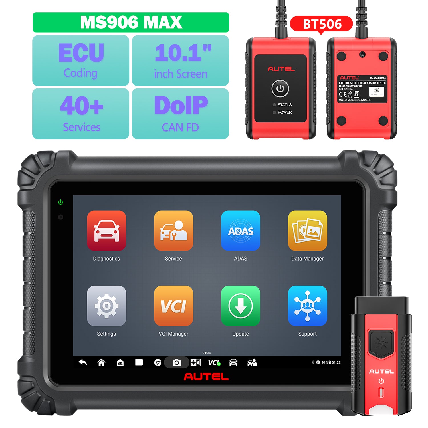 autel maxisys ms906 max diagnostic scanner autel ms906max