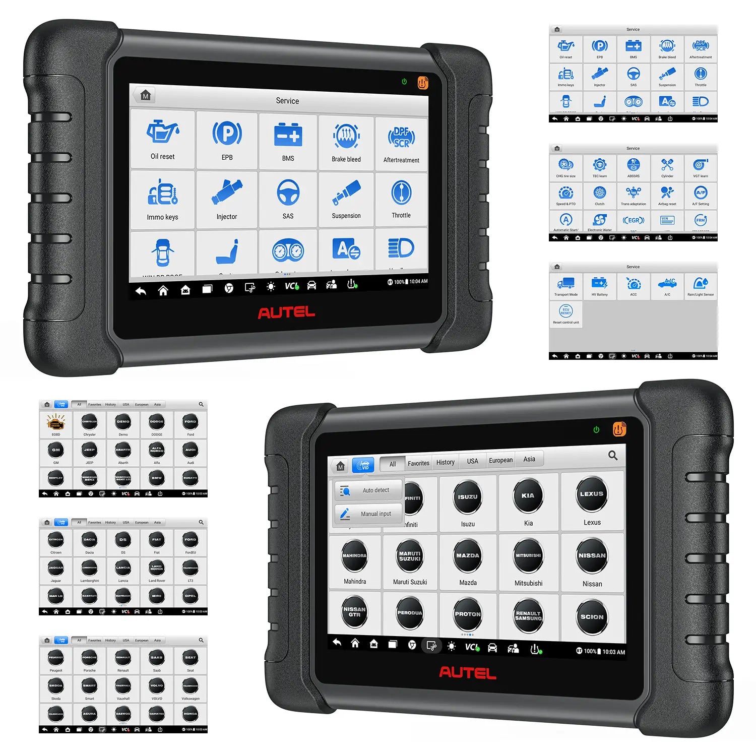 Autel MaxiCheck MX808S-TS Diagnostic Scanner Bidirectional