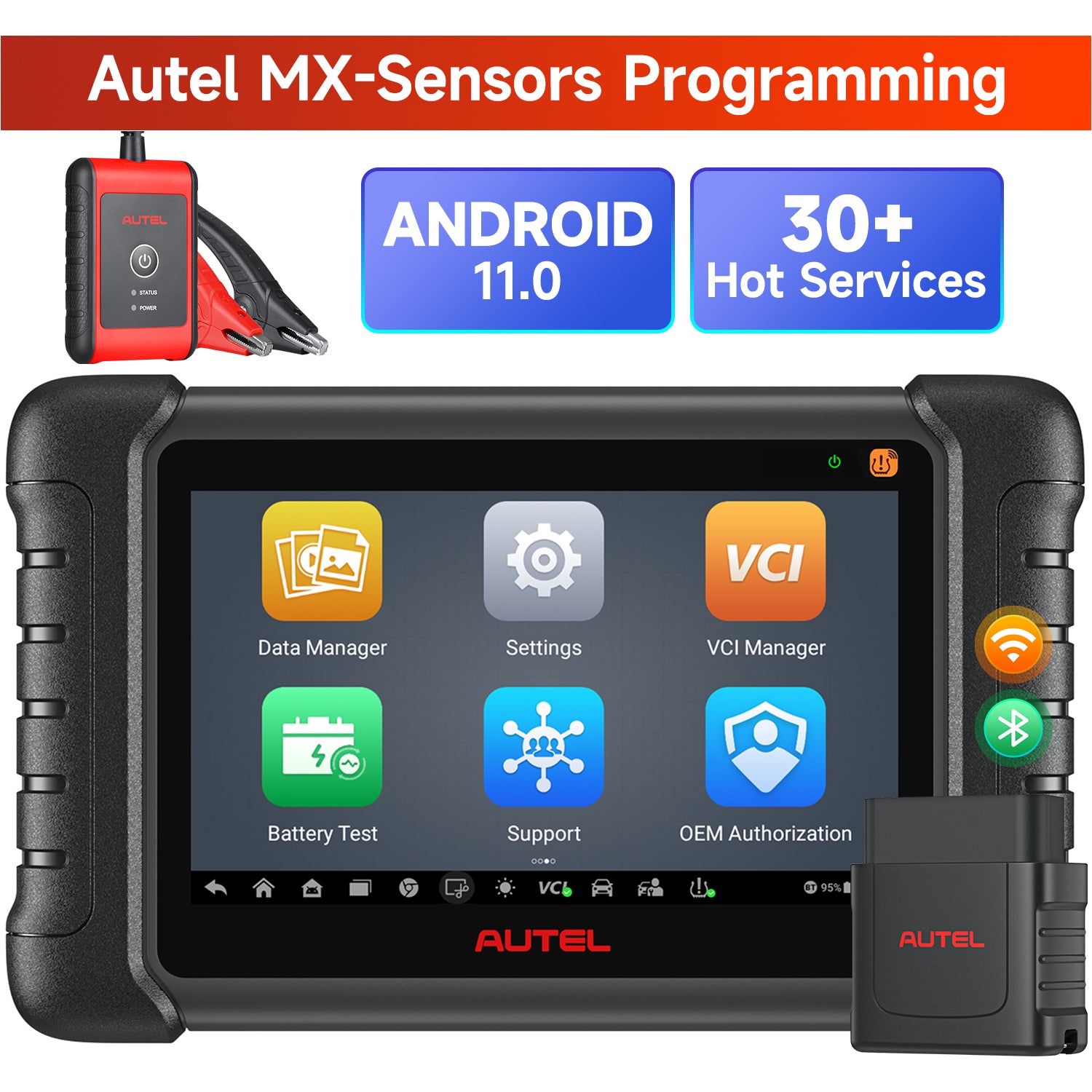 Autel Maxicheck MX808S-TS and bt506 MK808Z-TS