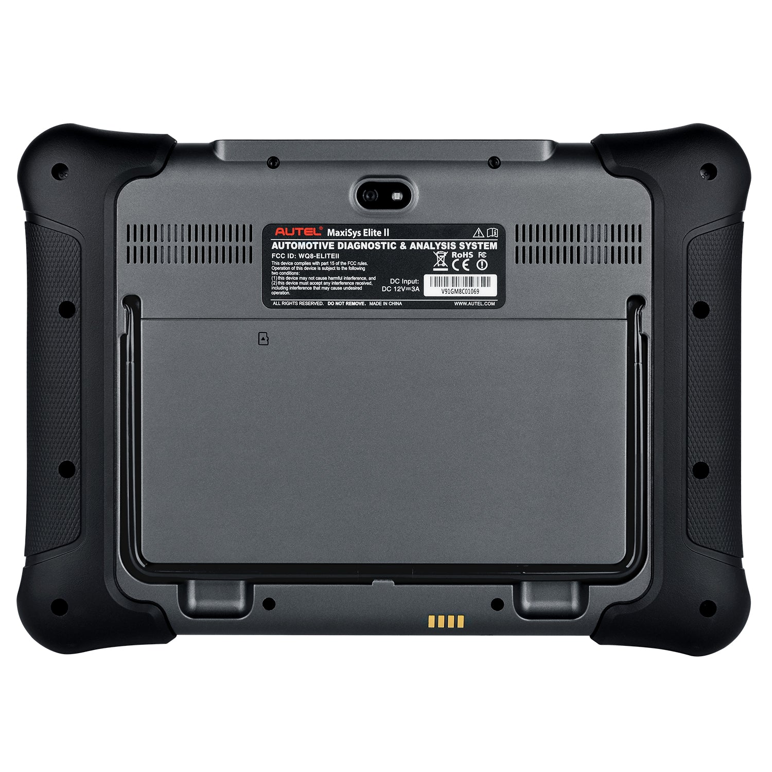 autel maxisys elite ii back