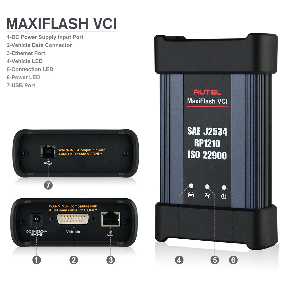 autel MaxiCOM ultra lite s maxiflash vci