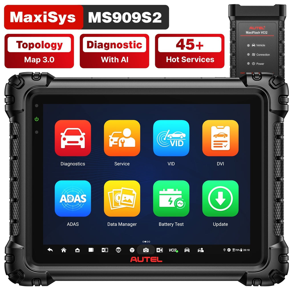 Autel MaxiSys MS909S2 & MS919S2 - AI-Powered Diagnostic Scanners Comparison