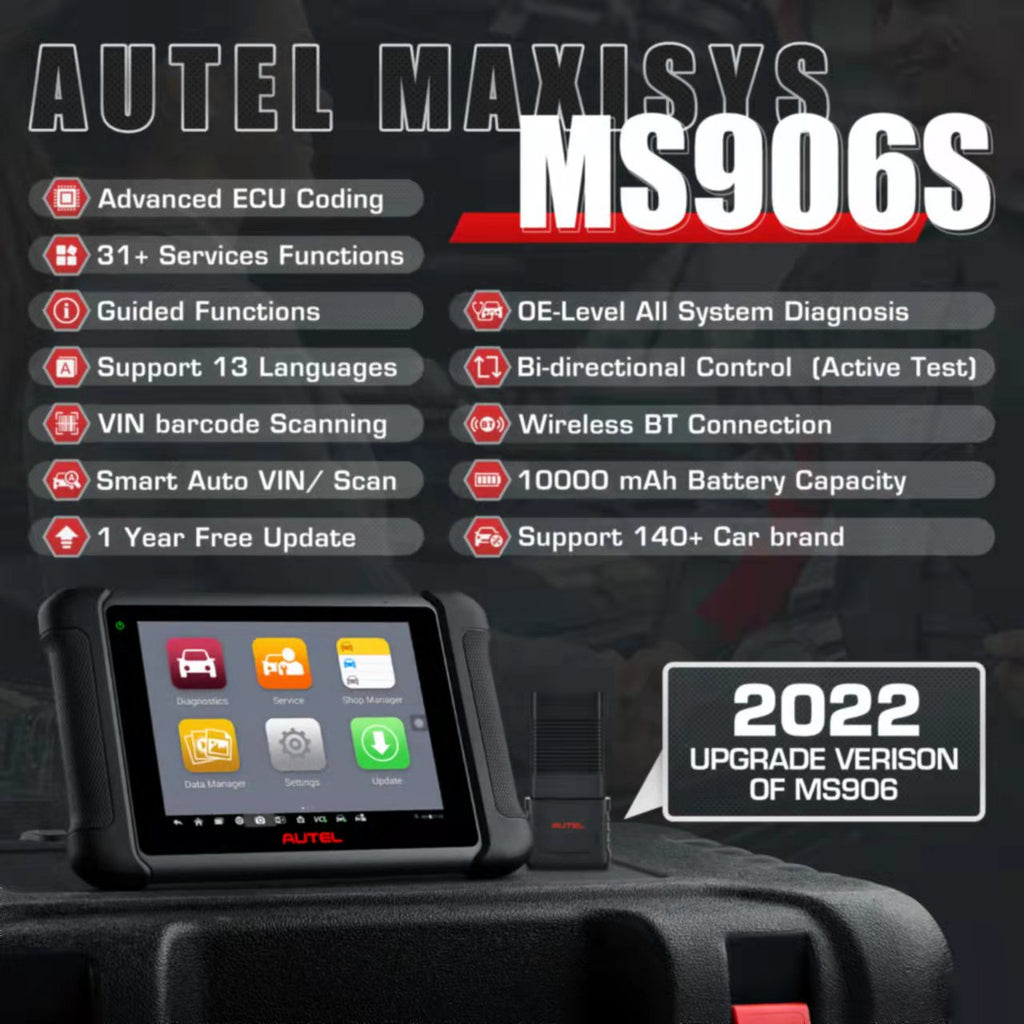 Autel Maxisys MS906S Review --- An Affordable Advanced Diagnostic Scanner