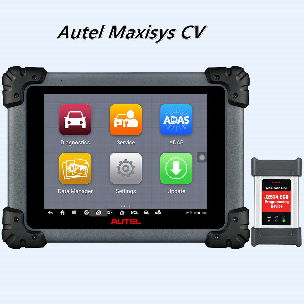 Autel Maxisys MS908CV Review --- A Cost-Effective Truck Scanner