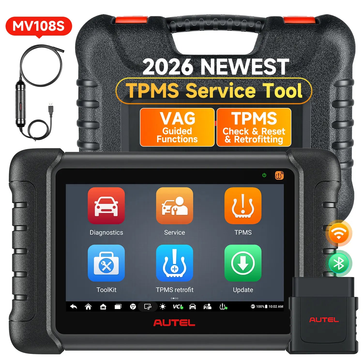 Autel MaxiDAS DS808 KIT OBD2 Auto Diagnostica, 2025 Controllo Bidirezionale, Diagnosi Tutti Sistemi, 30+ Servizi, Funzionalità VAG Guided e Reflash Nascoste, Aggiornato di DS808 MP808 Autel MaxiDAS DS808 KIT OBD2 Auto Diagnostica, 2025 Controllo Bidirezionale, Diagnosi Tutti Sistemi, 30+ Servizi, Funzionalità VAG Guided e Reflash Nascoste, Aggiornato di DS808 MP808