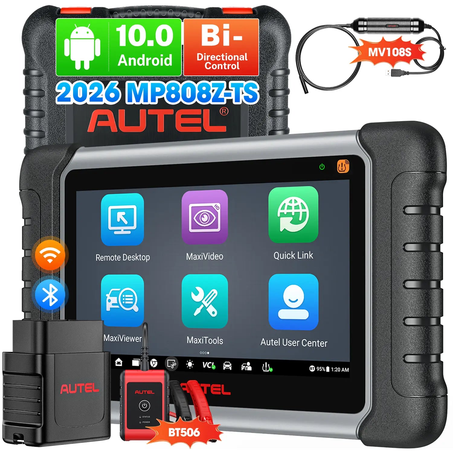 Autel MaxiPro MP808Z-TS MP808S-TS TPMS Diagnostic Tool 2026 - Two Autel MaxiPro MP808Z-TS MP808S-TS TPMS Diagnostic Tool 2026 - Two