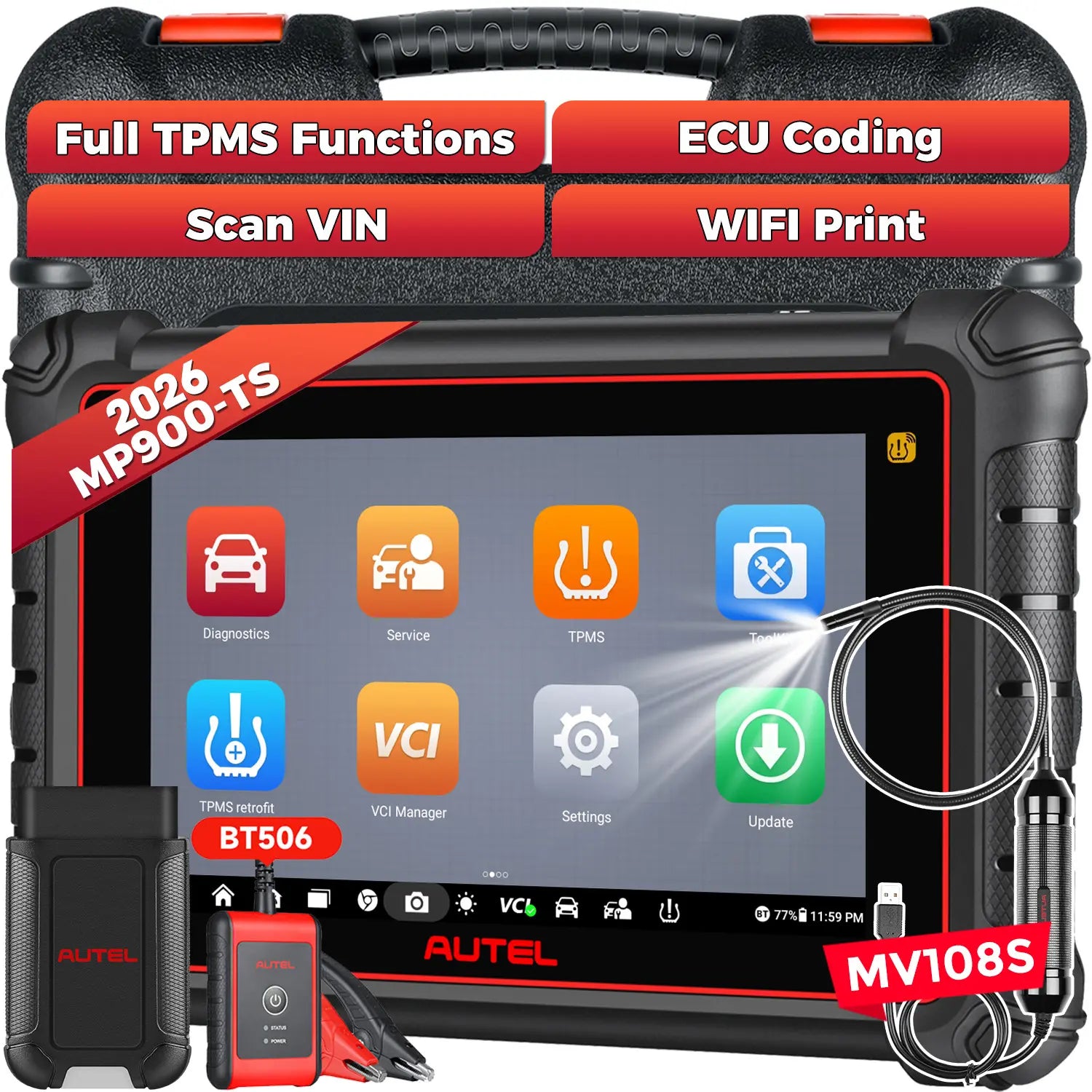 Autel MaxiPRO MP900-TS | Autel MaxiPRO Scanner | Premium Diagnostic Equipment