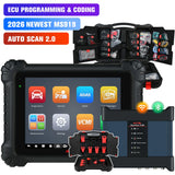 Autel MaxiSys MS919 Top Car Diagnostic Scanner, 2026 Top Automotive Scan Tool, ECU Programming & Coding, 5-in-1 VCMI Oscilloscope, 40+ Service Functions, Same As Autel MS Ultra, Upgraded of MS909/ Elite II