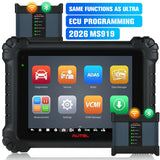 Autel MaxiSys MS919 Top Car Diagnostic Scanner, 2026 Top Automotive Scan Tool, ECU Programming & Coding, 5-in-1 VCMI Oscilloscope, 40+ Service Functions, Same As Autel MS Ultra, Upgraded of MS909/ Elite II