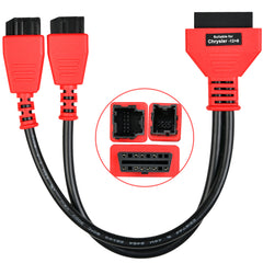 OBD2 Adapter for Chrysler 12+8 Programming Cable Connector 0.4M