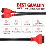 Autel OBD2 Adapter for Chrysler 12+8 Programming Cable Connector 0.4M