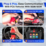 Autel OBD2 Adapter for Chrysler 12+8 Programming Cable Connector 0.8m