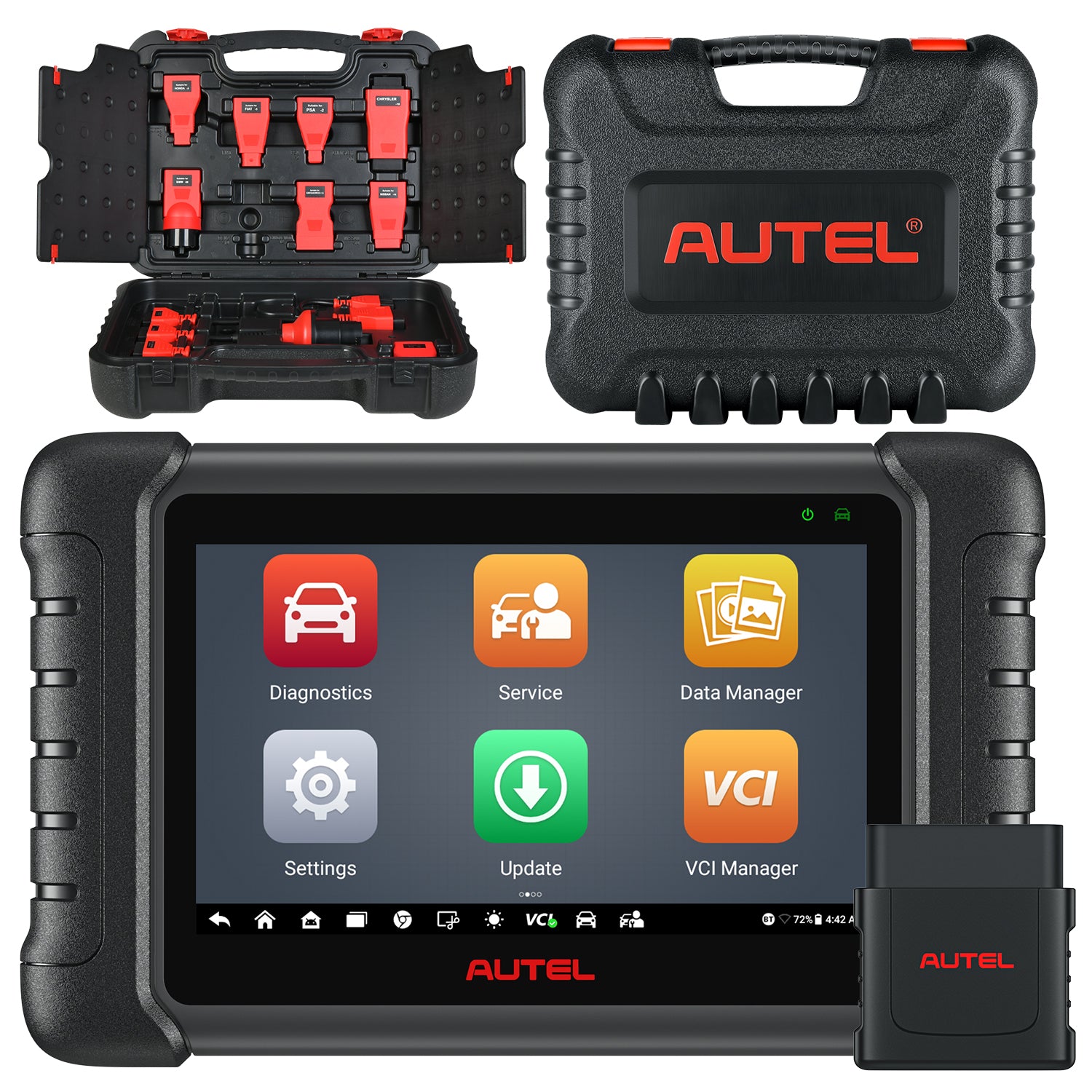 2024 Autel MaxiCOM MK808BT PRO (Autel MK808Z-BT) With Free Autel MaxiVideo  MV108 Support FCA SGW AutoAuth