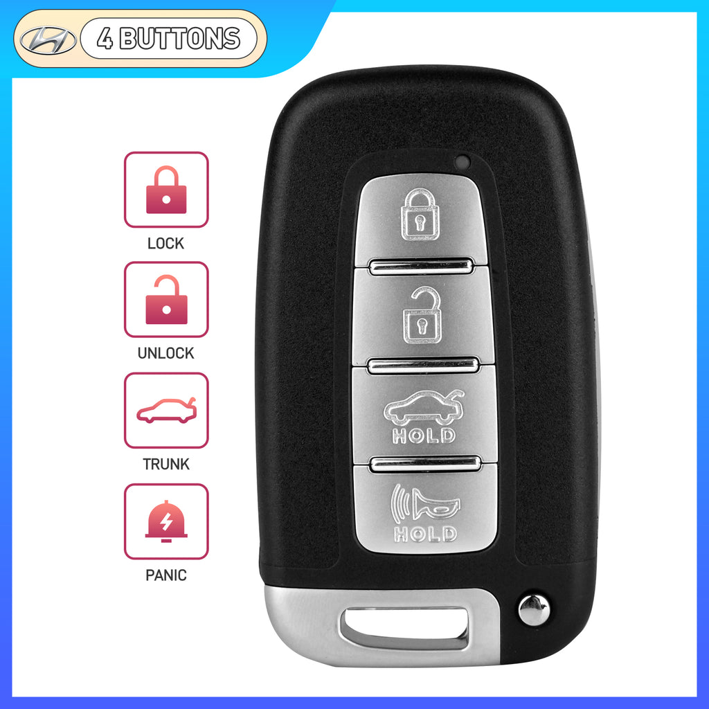 Autel IKEYHY004AL HyundaiStyle Programmable Smart Key Work with KM100