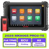 Autel MaxiCOM MK906S Pro2-TS MK906 Pro2-TS 2025 Newest Diagnostic Scanner, Support MX-Sensor BLE-A001, Full TPMS Functions, ECU Coding, VAG Guided Functions, Active Test, 36+ Services, Upgrade Ver. OF MK906S PRO-TS/ MS906 PRO/ MS906TS