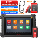 Autel MaxiCOM MK906S Pro2-TS MK906 Pro2-TS 2025 Newest Diagnostic Scanner, Support MX-Sensor BLE-A001, Full TPMS Functions, ECU Coding, VAG Guided Functions, Active Test, 36+ Services, Upgrade Ver. OF MK906S PRO-TS/ MS906 PRO/ MS906TS