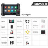 Autel MaxiCOM MK908 II Diagnostic Scanner, 2026 Auto Sacn Tool AutoScan 2.0, With ECU Coding, VAG Guided Functions, OE-Level Full System, 36+ Maintenance Service, Pre & Post Scan, Upgraded Ver. of MS908/ MK908