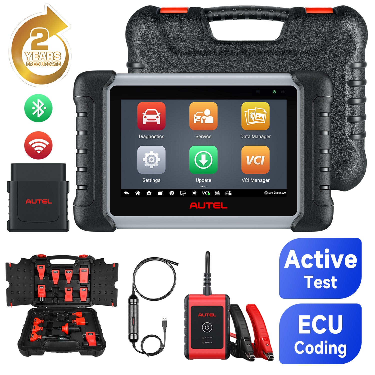 2024 Autel MaxiPRO MP808BT Pro Kit Car Diagnostic Scanner - BUY NOW ...