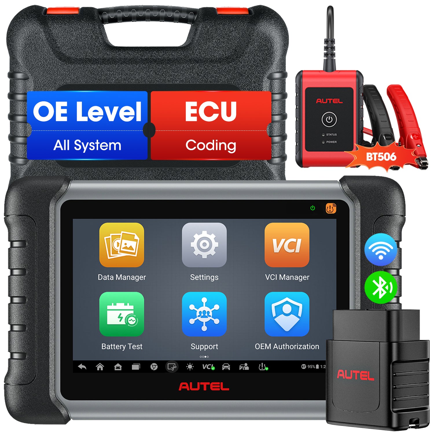 新品 Autel MaxiPRO MP808S 診断機 ECUコーディング Autel MaxiPro MP808S Kit Diagnostic Scan Tool Bi-Directional