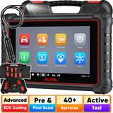 Autel MaxiPRO MP900 Kit Diagnostic Scanner 2024 Newly Released, ECU Coding, All System Diagnostic, Pre & Post Scan, DoIP CAN FD Protocols Supported, Upgraded Ver. of MP808S Kit