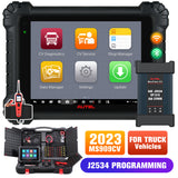 Autel Maxisys MS909CV and PS100 j2534 programming 2023 ms909cv for truck vehicles