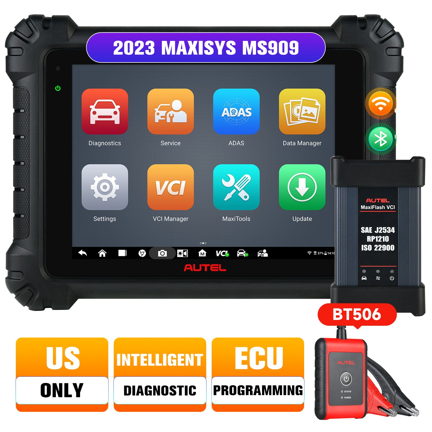 Autel Maxisys MS909 and BT506 ecu programming us only