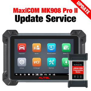 Scanner Auto OBD2 Autel MaxiCOM MK908 Pro II - Programmation J2534, Codage ECU, Bidirectionnel, 36 Services, 150 Marques - Valise Diagnostic Complète