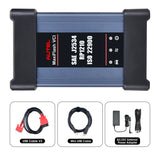 Autel MaxiFlash VCI J2534 ECU Programming Device, Multi-Protocol SAE J2534/ CAN FD/ DoIP/ D-PDU/ RP1210, Work with Autel MaxiCOM Ultra Lite MaxiSYS Elite II Pro MS909 MS909EV MS909CV