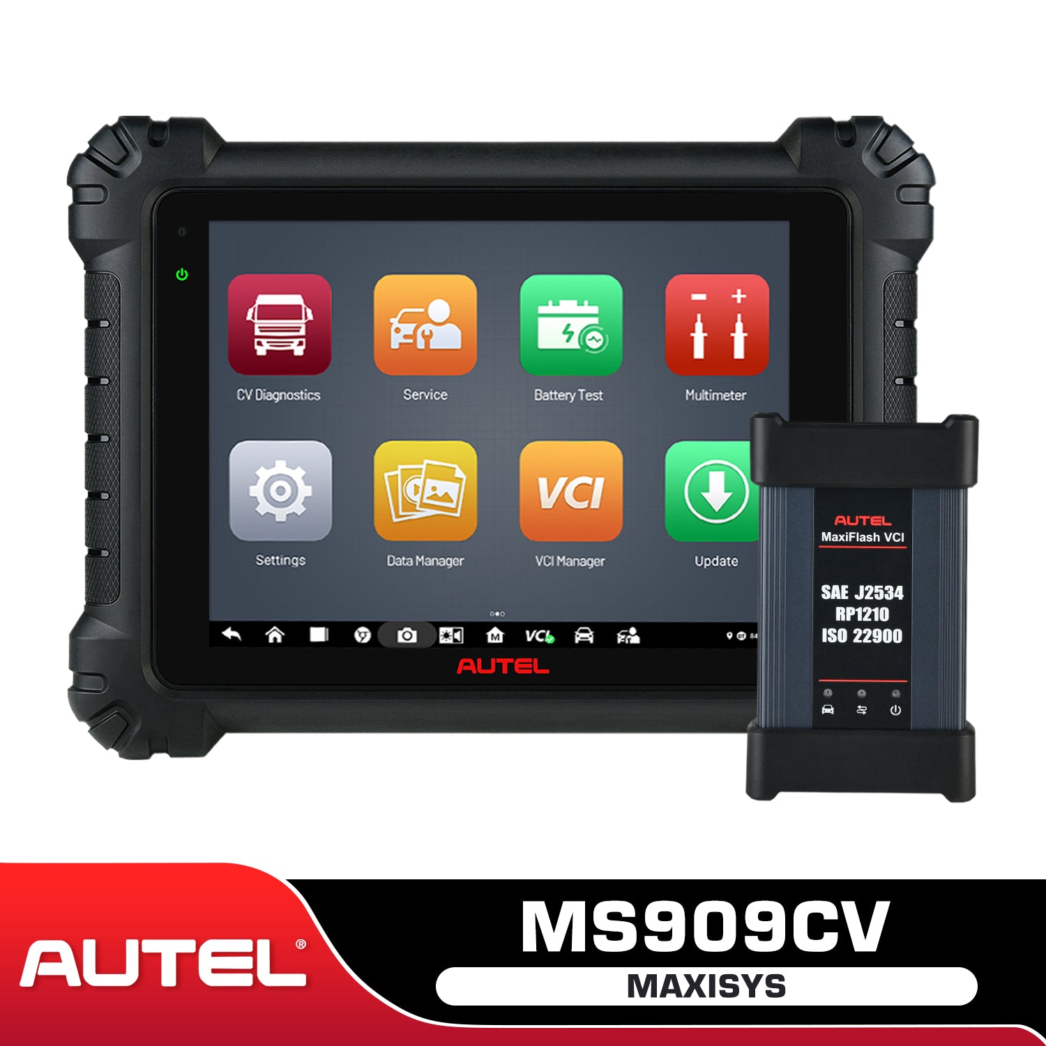 Autel MaxiSys MS909CV US only heavy duty diagnostic scanner