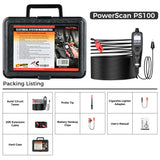 Autel PowerScan PS100 Circuit Tester Automotive Electrical System Diagnostic Scan tool - Black