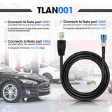 Tesla OBD2 Diagnostic Tools Cable Adapter