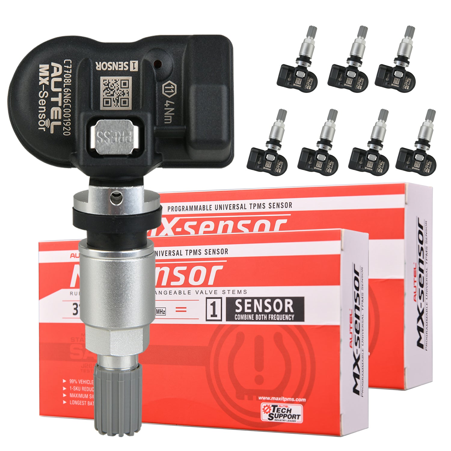 Autel MX Sensor 2 In 1 315MHz 433MHz tpms sensor tire pressure