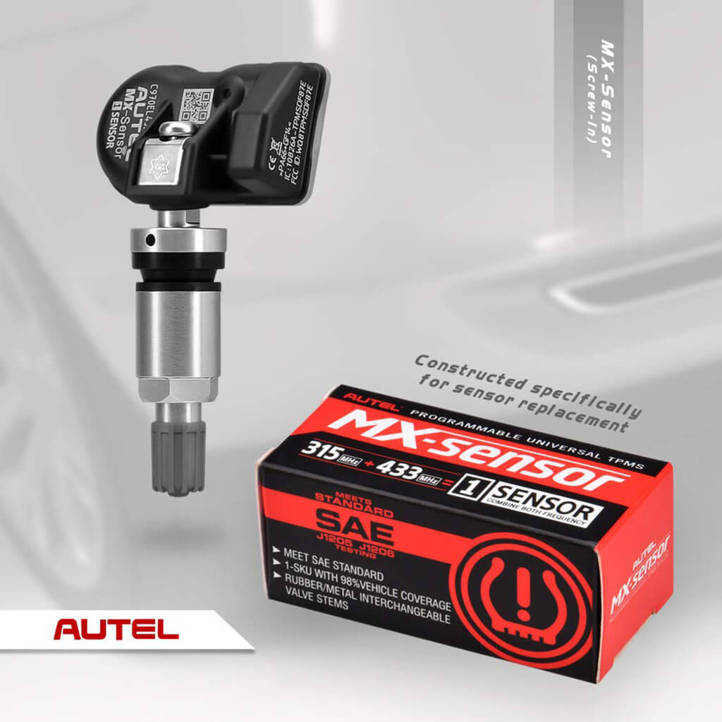Autel MX Sensor 2 In 1 315MHz 433MHz tpms sensor tire pressure
