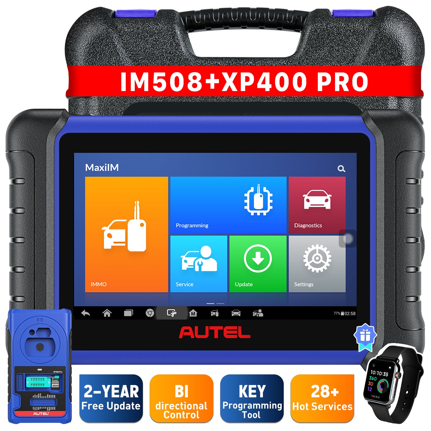Autel MaxiIM IM508 and XP400 Pro