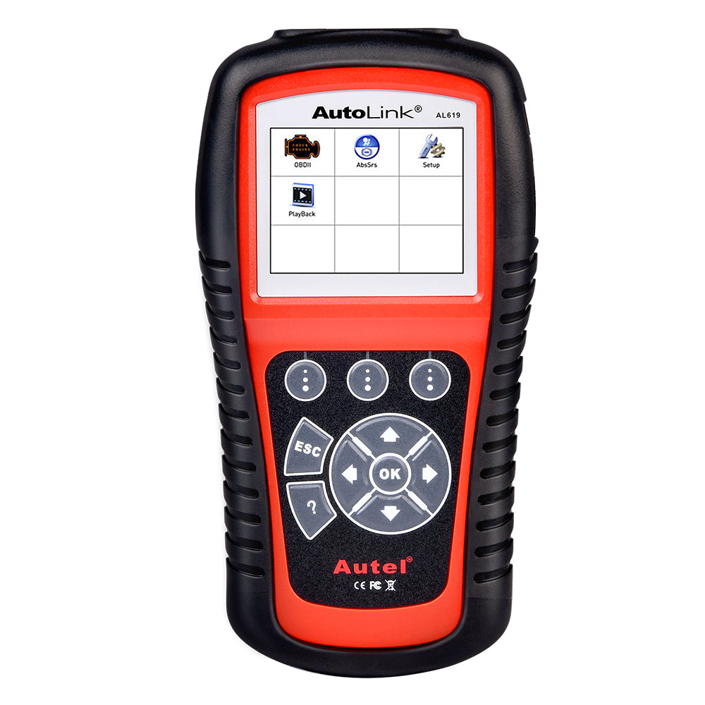 Autolink Scanner Autel AL619 Autolink ABS/SRS Car OBD2 Code Reader/Scanner Automotive ...