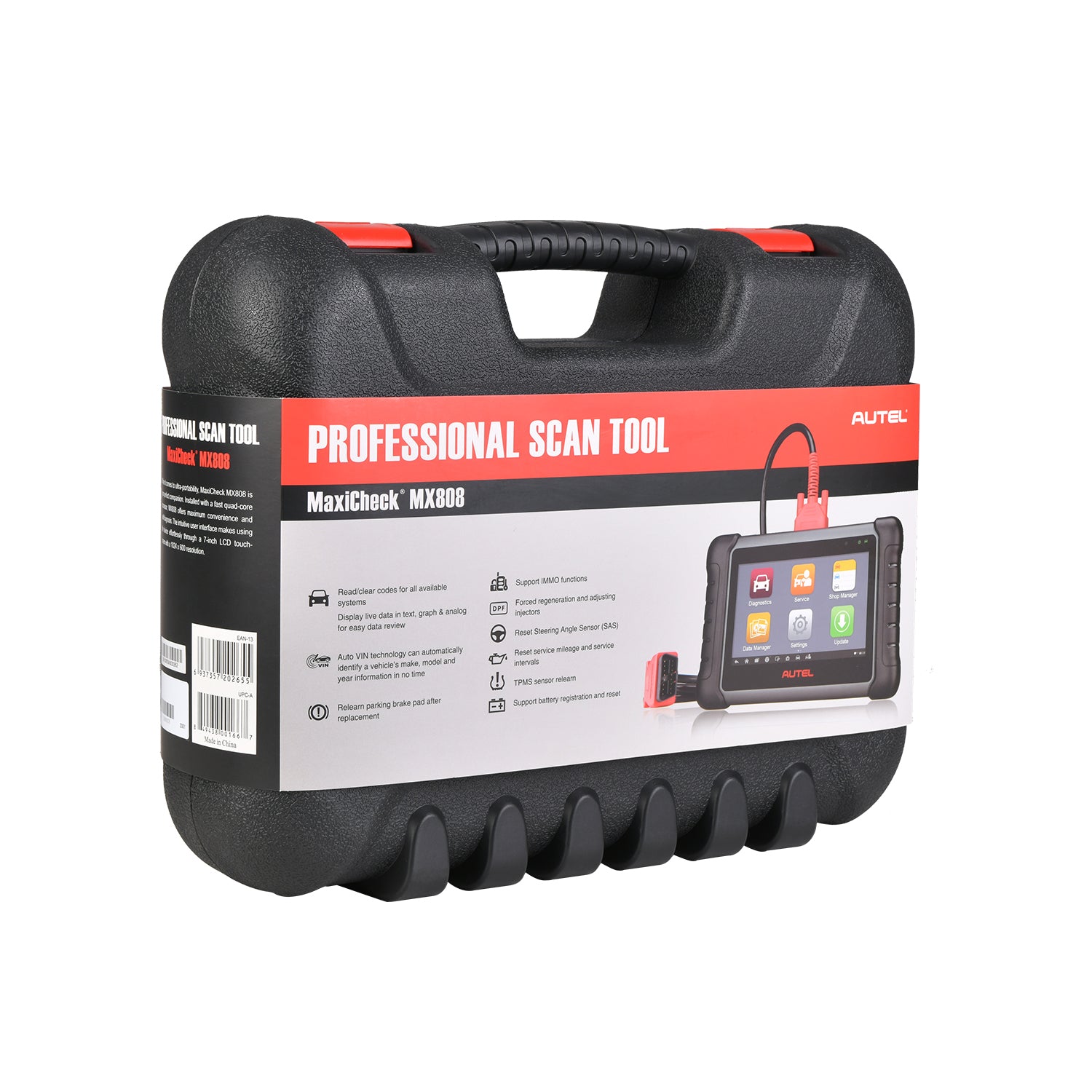 Autel MaxiCheck MX808, Valise Diagnostic Auto Multimarques, Outil Diag  Pro OBD