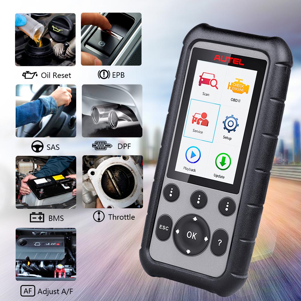 autel md806 pro diagnostic service funstion