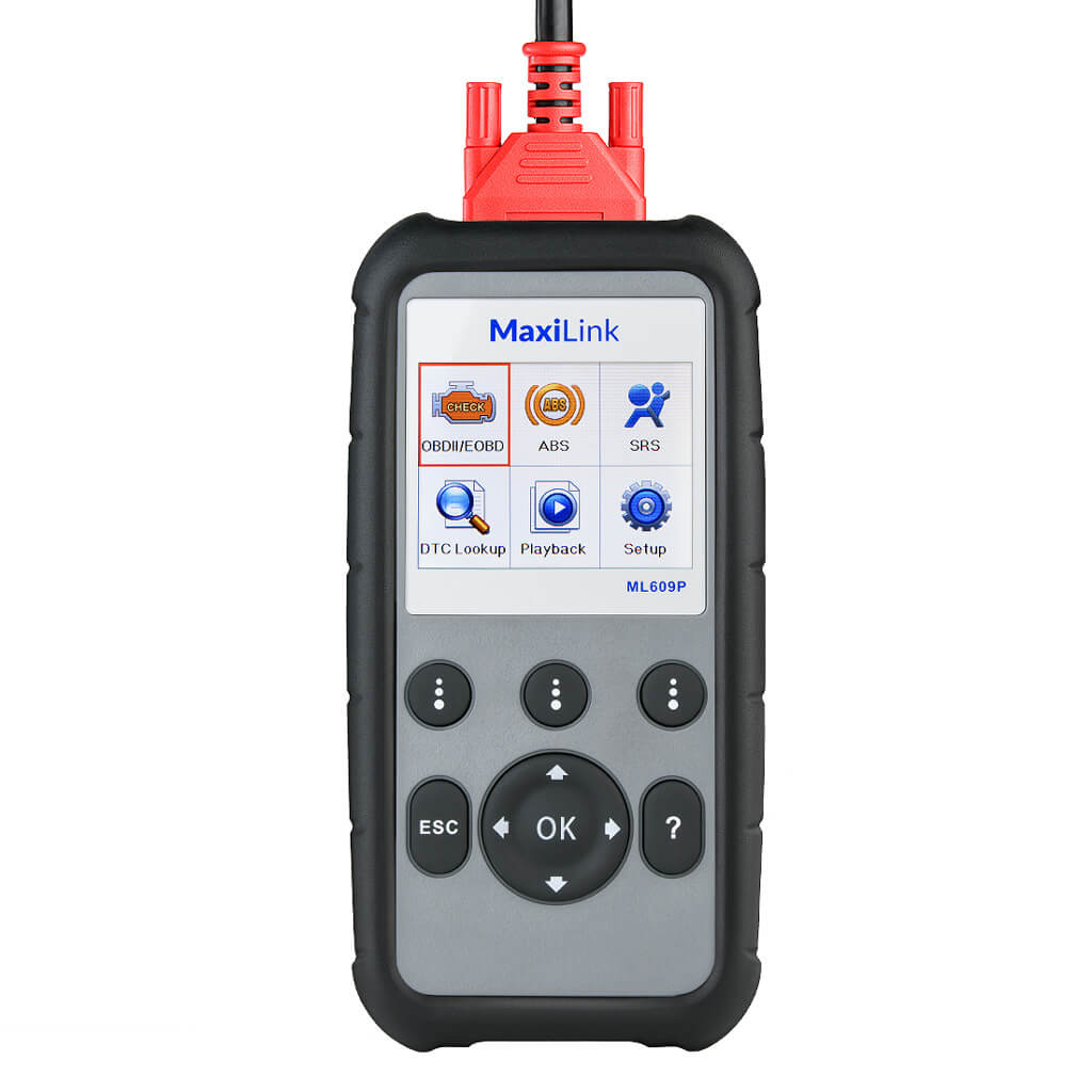 Autel MaxiLink ML629 OBD2 Scanner – Read Check Engine, ABS & SRS Codes