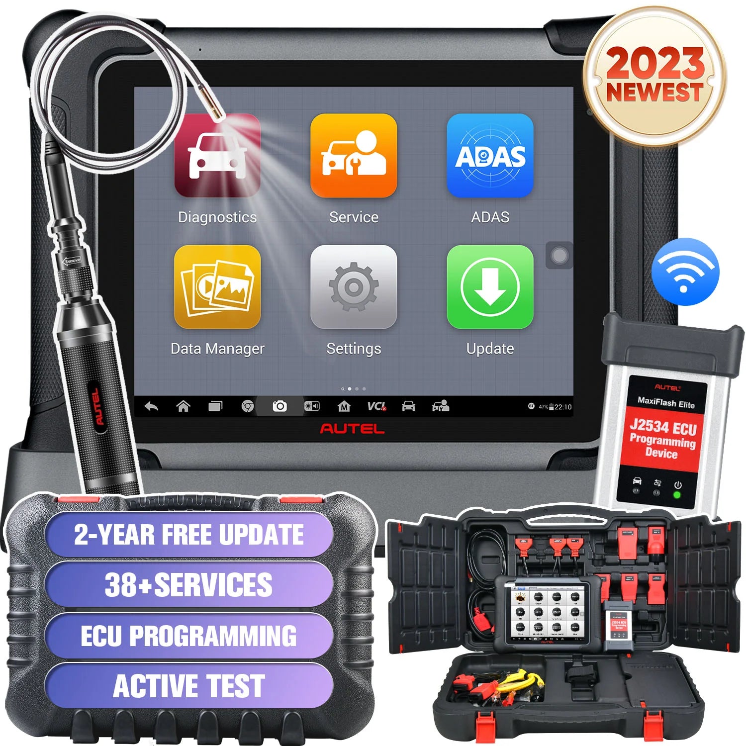 thumbnail image 2 of OBDII Main Test Cable For Autel MaxiSys MS908 PRO / Maxisys Elite – SF194USEA01 2 of 6